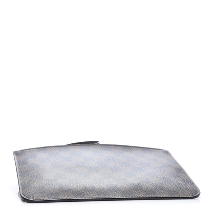 Louis Vuitton Damier Ebene Neverfull MM GM Pochette 4 of 9