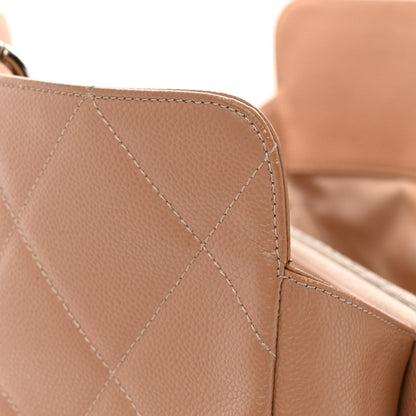 Chanel Soft Caviar Quilted Large CC Timeless Tote Beige 25 of 25