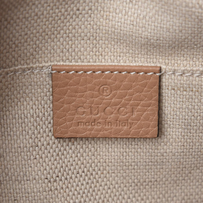 Gucci Pebbled Calfskin Small Soho Disco Bag Rose Beige 8 of 13