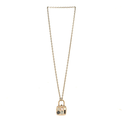 Chanel Pearl Resin Crystal CC No 5 Eyeshadow Pendant Necklace Multicolor 3 of 5