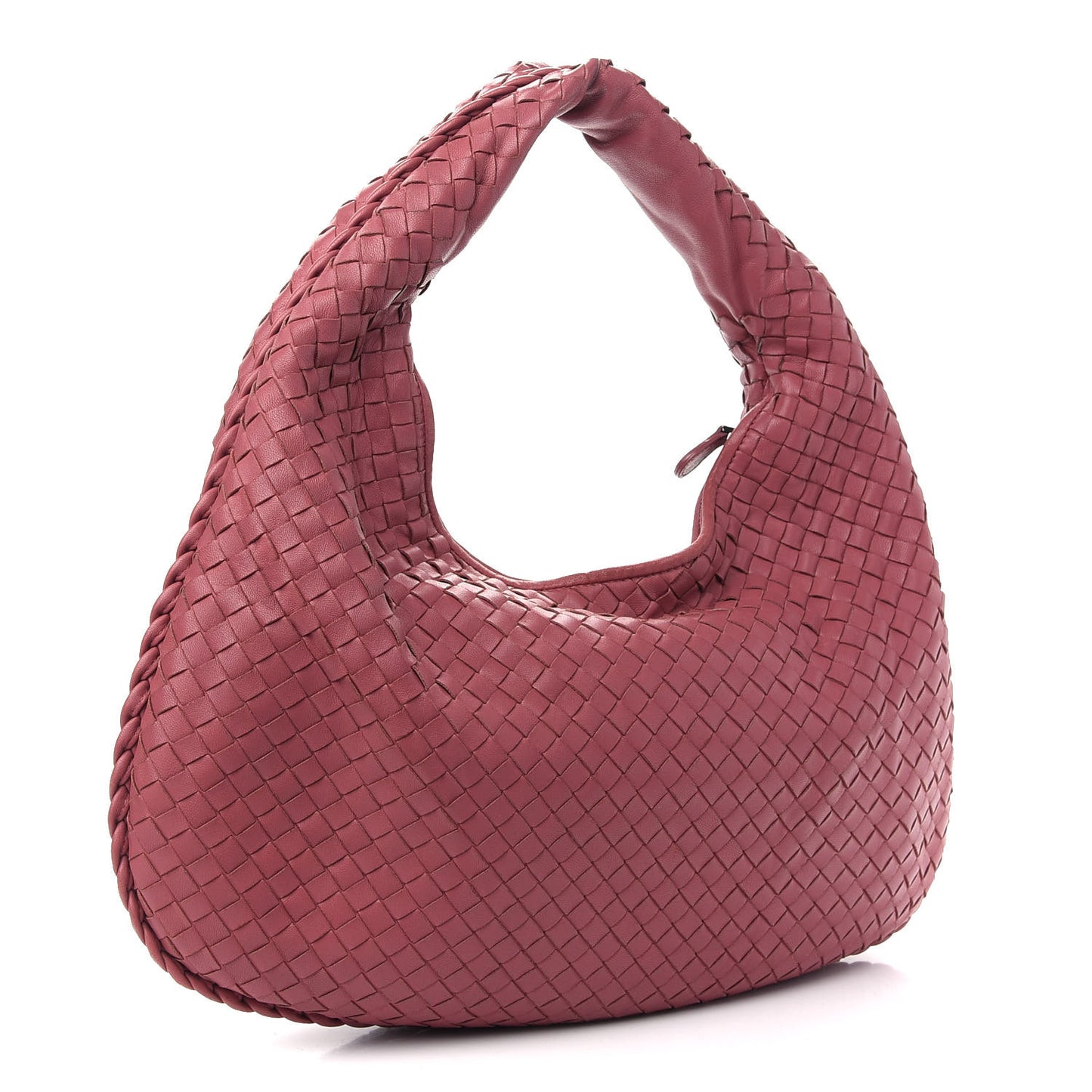 Nappa Intrecciato Medium Veneta Hobo Eclipse