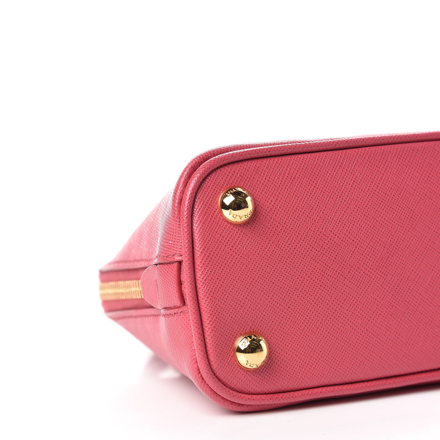 Saffiano Lux Mini Promenade Tote Peonia