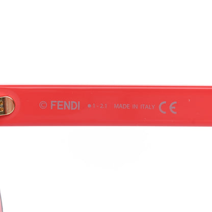 Fendi x SKIMS 53mm Rectangular Sunglasses Red 6 of 8