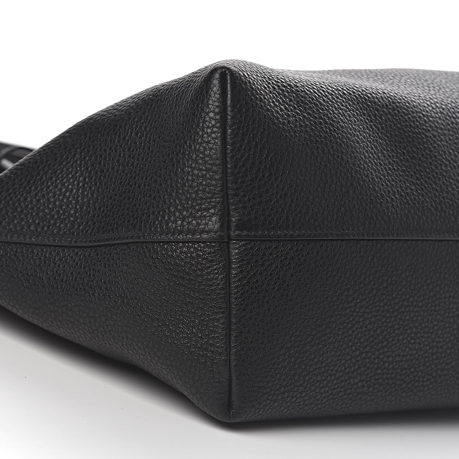 Prada Vitello Daino Shoulder Bag Black 8 of 10