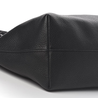 Prada Vitello Daino Shoulder Bag Black 8 of 10