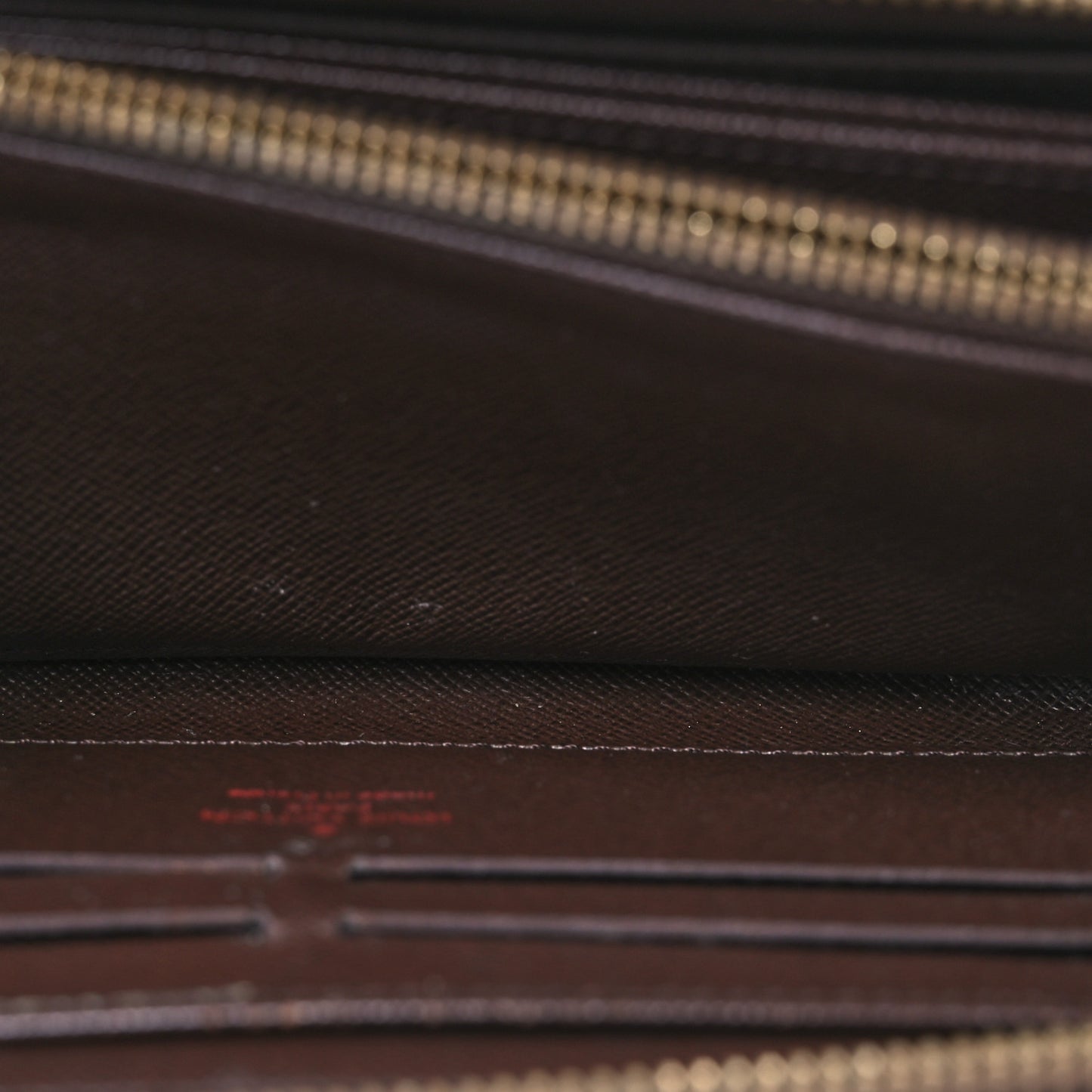 Damier Ebene Zippy Wallet