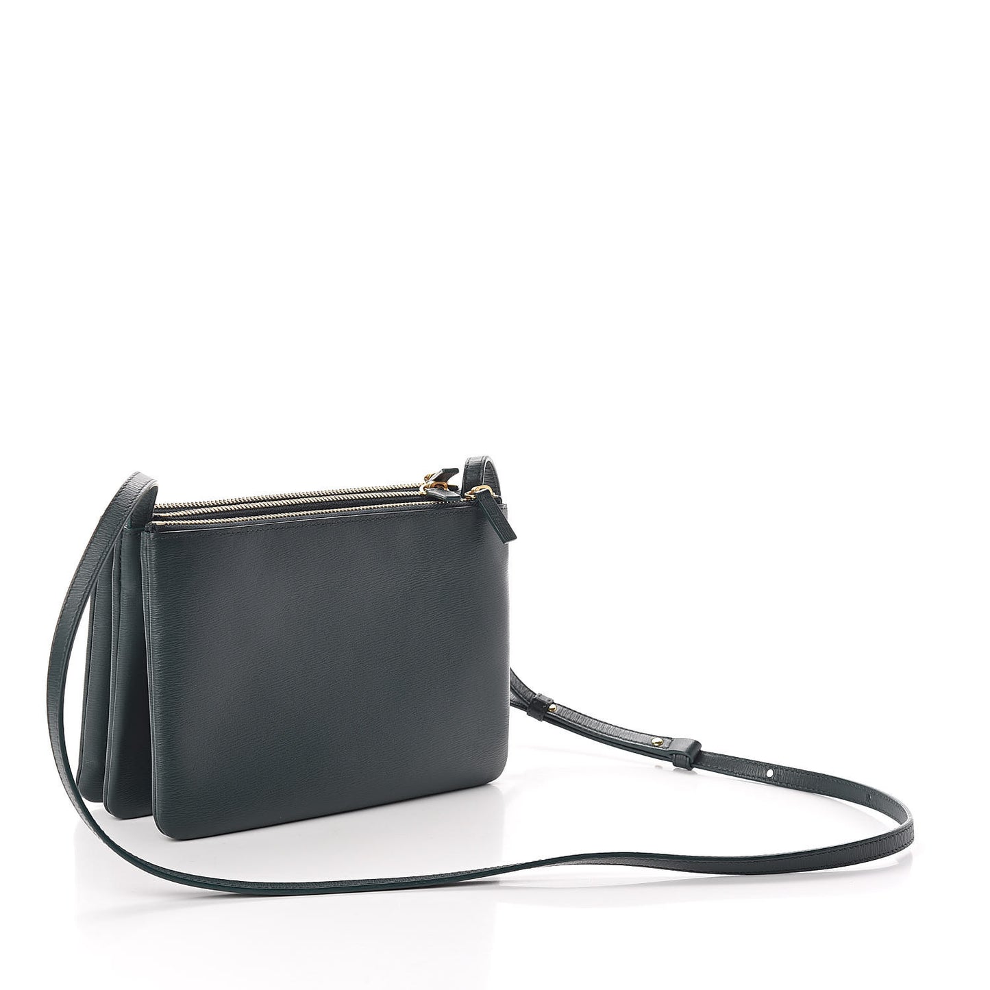 Lambskin Small Trio Crossbody Bag Amazone