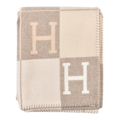 Hermes Wool Cashmere Avalon III Blanket Coco Camomille 1 of 3