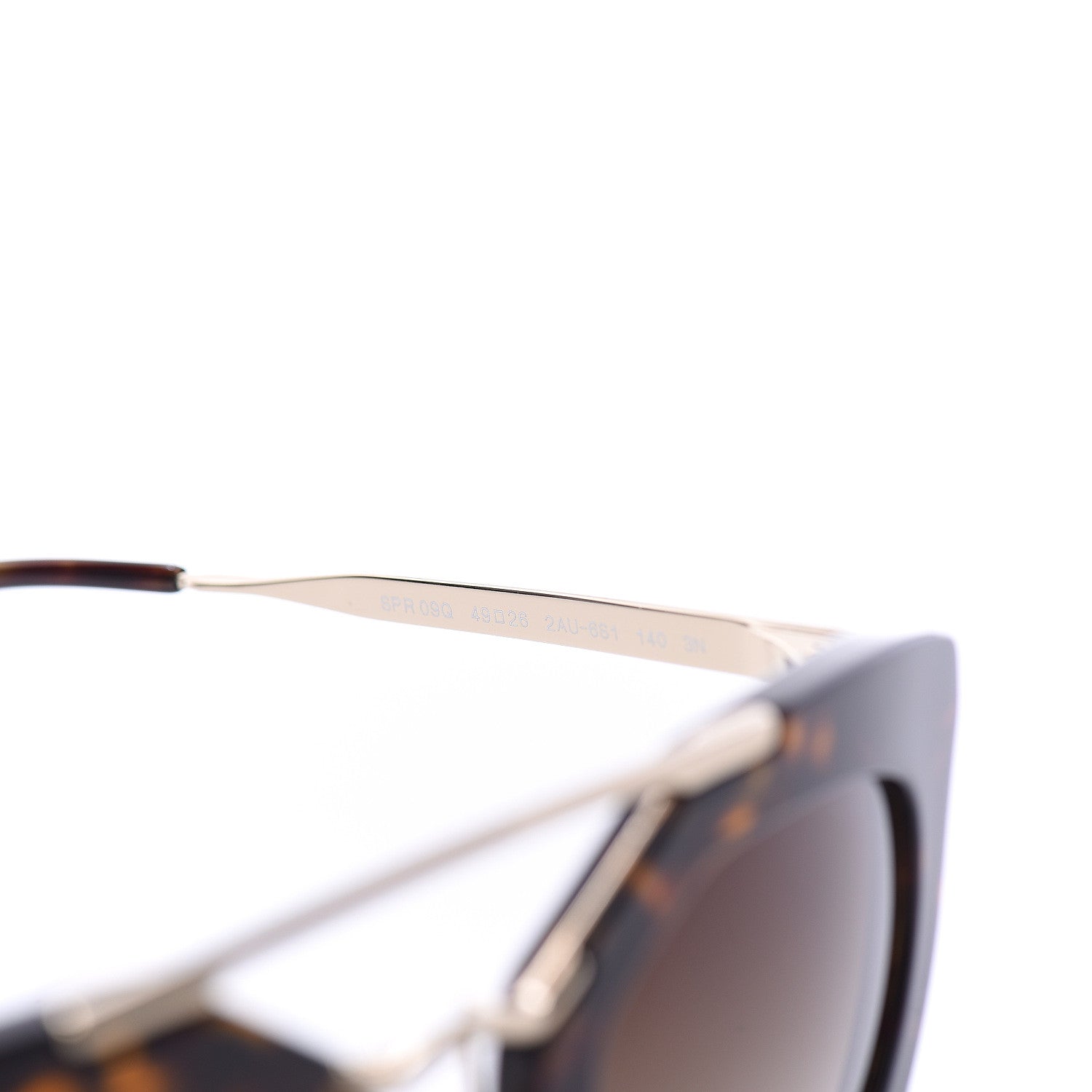 Prada Acetate Cinema Sunglasses SPR 09Q Tortoise 6 of 6