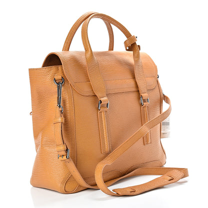 3.1 Phillip Lim 3.1 Leather Large Pashli Satchel Amber 2 of 10