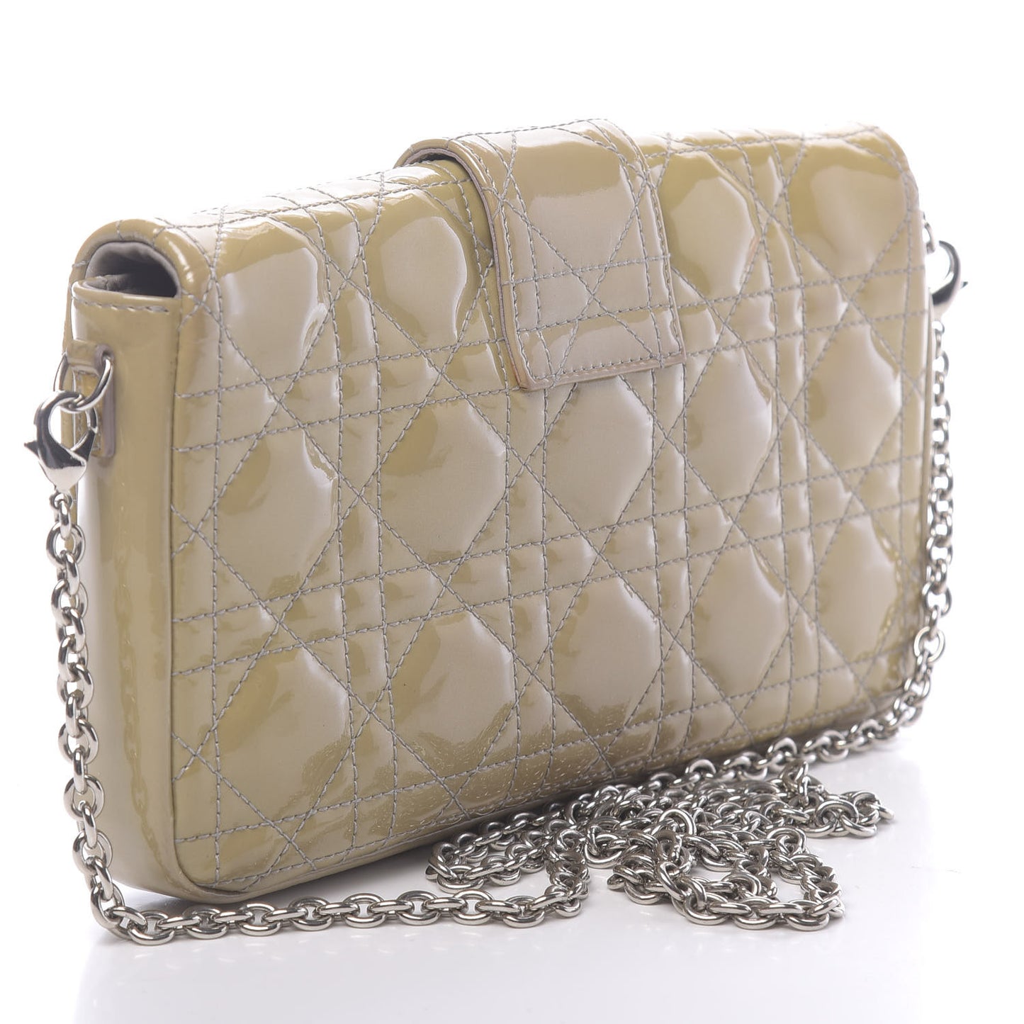 Patent Cannage New Lock Pouch Beige