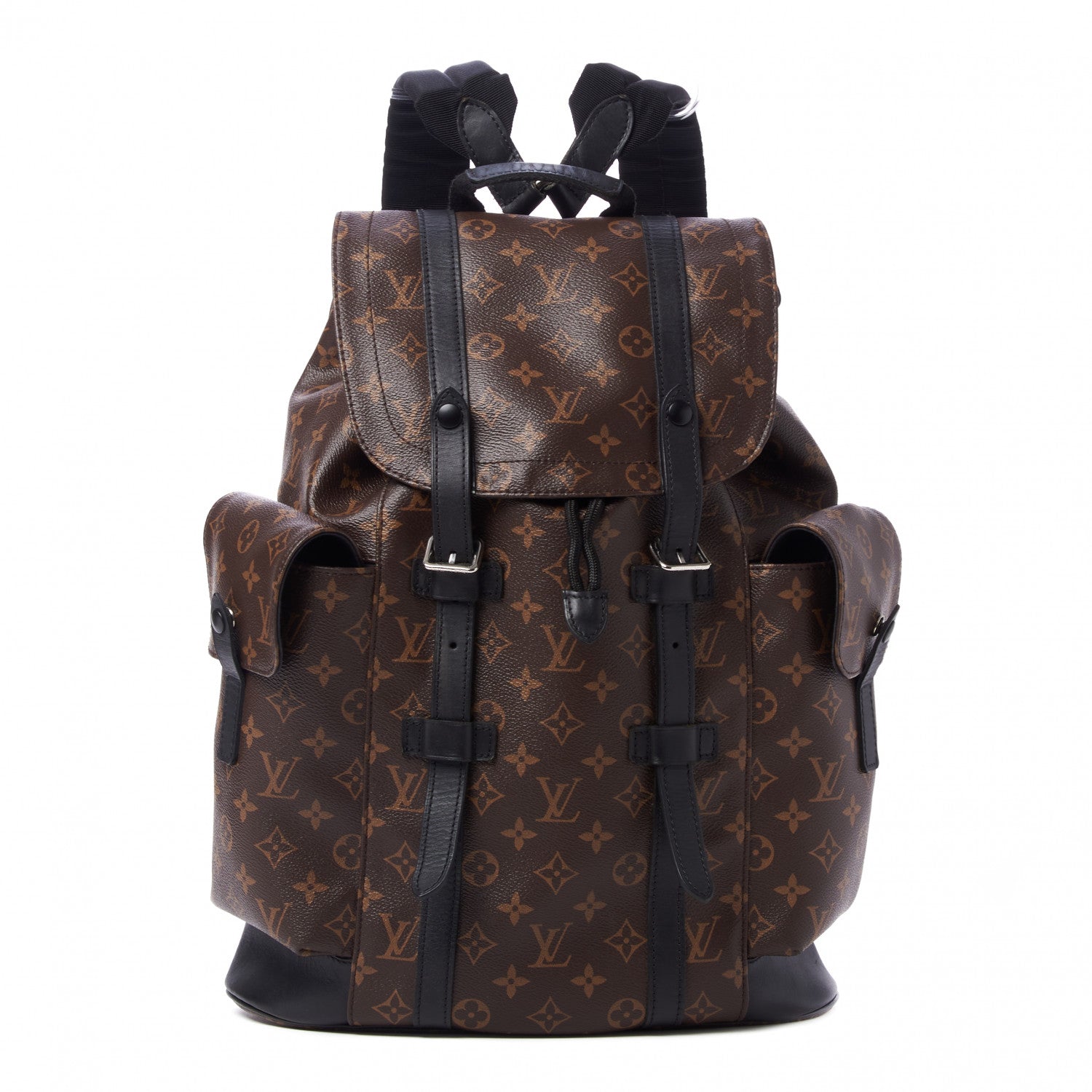 Louis Vuitton Monogram Macassar Christopher PM Backpack 1 of 9