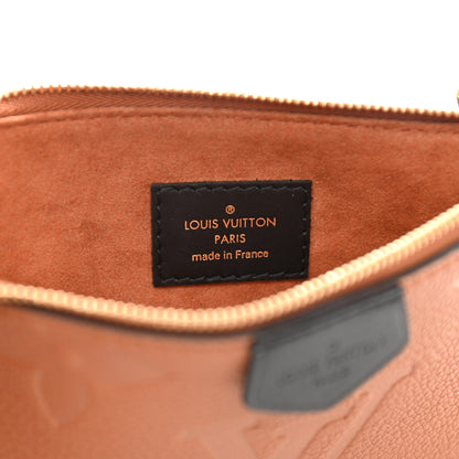 Louis Vuitton Empreinte Monogram Giant Wild At Heart Multi Pochette Accessories Mini Pochette Caramel 6 of 9