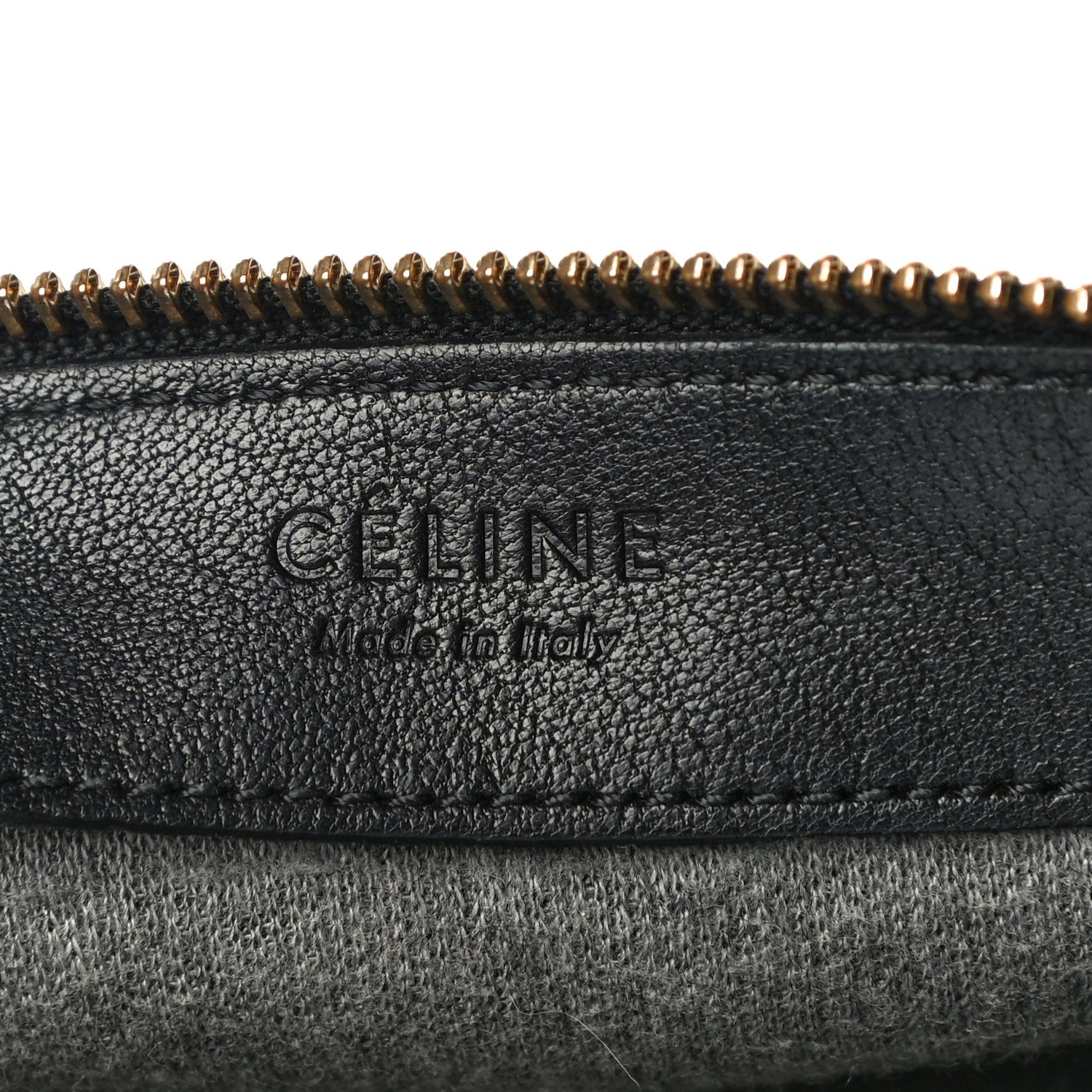 Celine Lambskin Small Trio Crossbody Bag Black 8 of 14