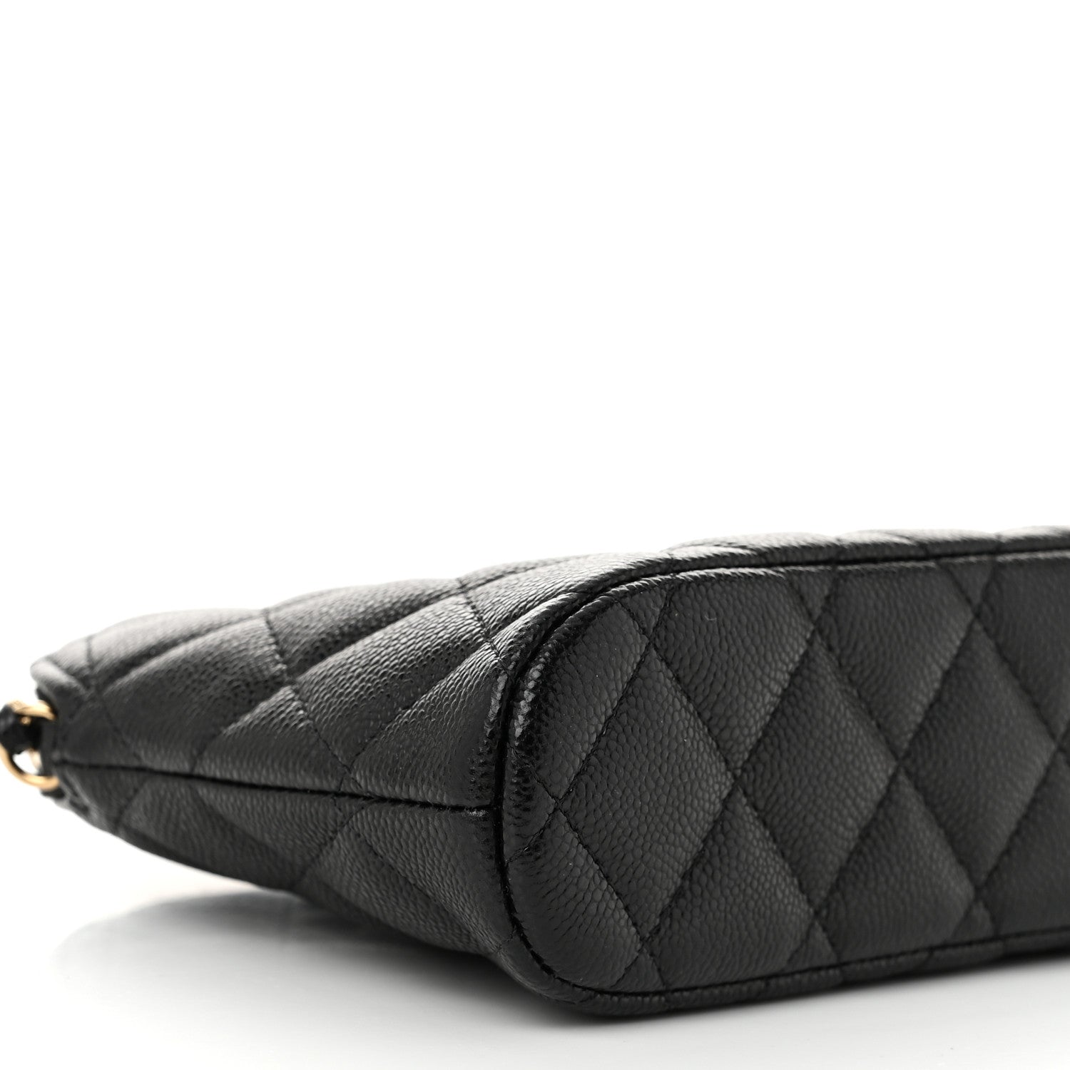Chanel Caviar Quilted Classic Clutch With Chain Black 9 of 11
