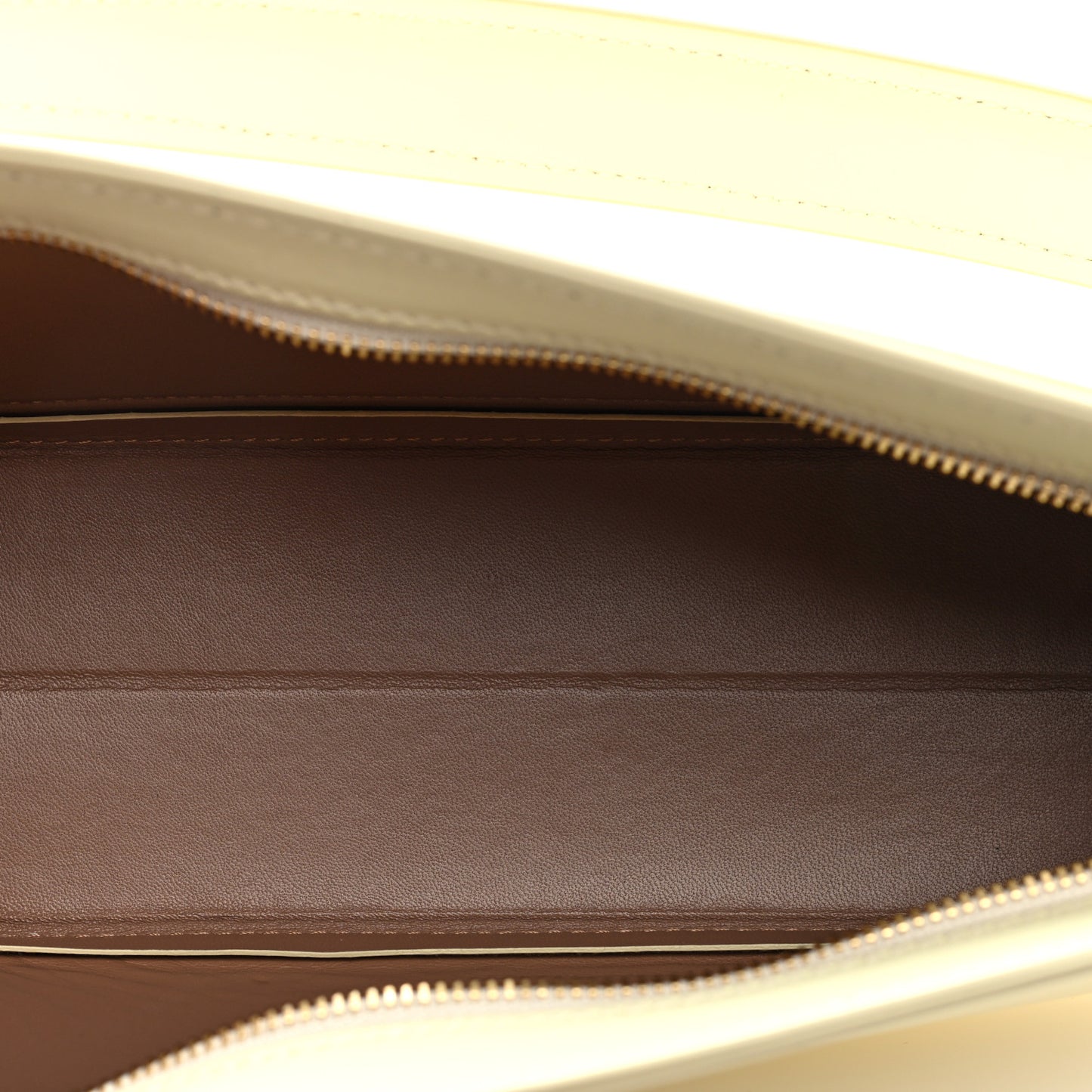 Calfskin Pencil Shoulder Bag Creme