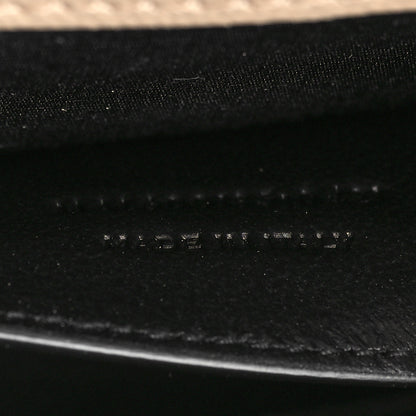 Saint Laurent Grain De Poudre Textured Mixed Matelasse Medium Triquilt Monogram Satchel Dark Beige 7 of 9