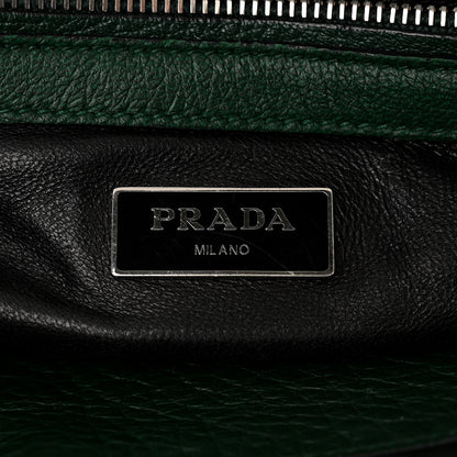 Prada Vitello Daino Shopping Tote Foresta 6 of 19