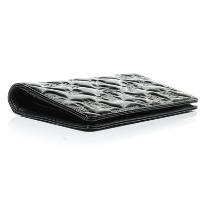 Chanel Patent Calfskin Lucky Symbols Yen Wallet Black 4 of 8
