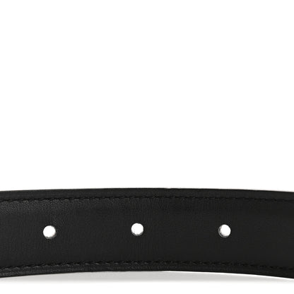 Hermes Swift Epsom 24mm Mini Constance H Belt 100 40 Black Etoupe 4 of 7