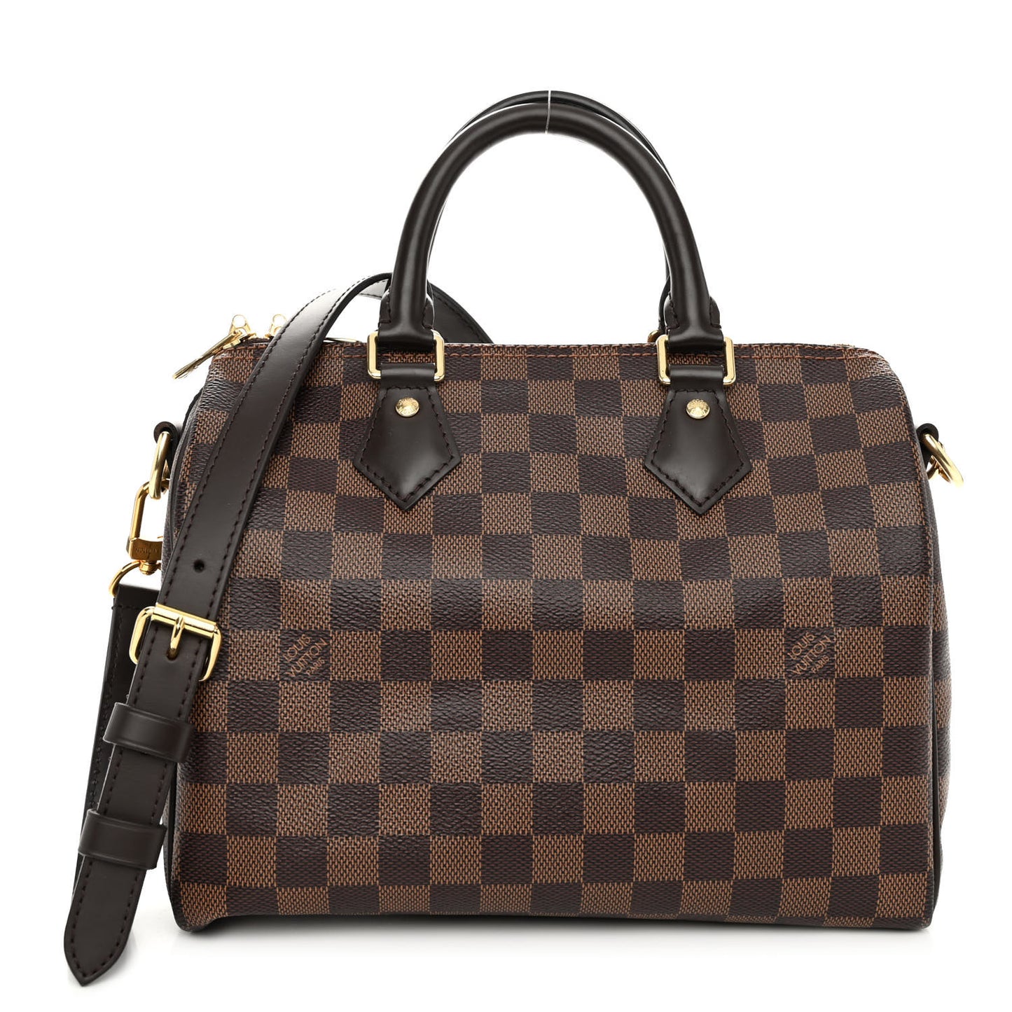 Damier Ebene Speedy Bandouliere 25