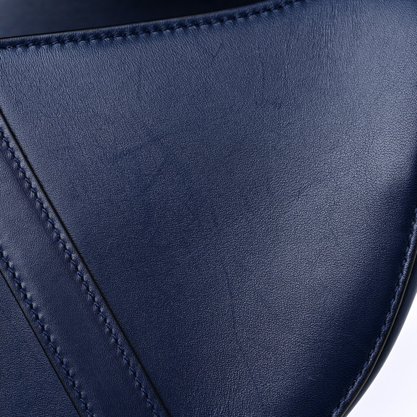 Calfskin Saddle Bag Blue