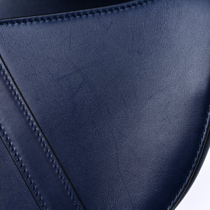 Christian Dior Calfskin Saddle Bag Blue 13 of 13