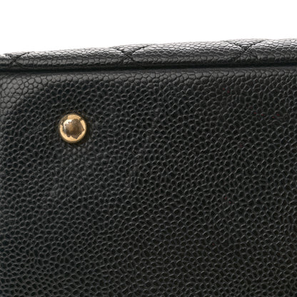 Chanel Caviar Quilted Petit Timeless Tote PTT Black 13 of 14