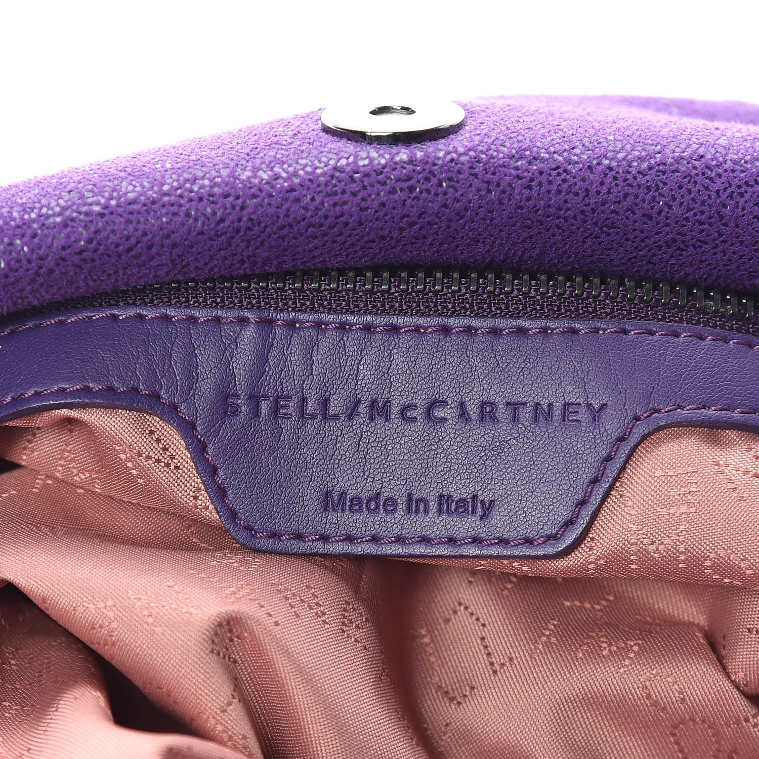 Stella McCartney Shaggy Deer Small Falabella Tote Purple 6 of 9