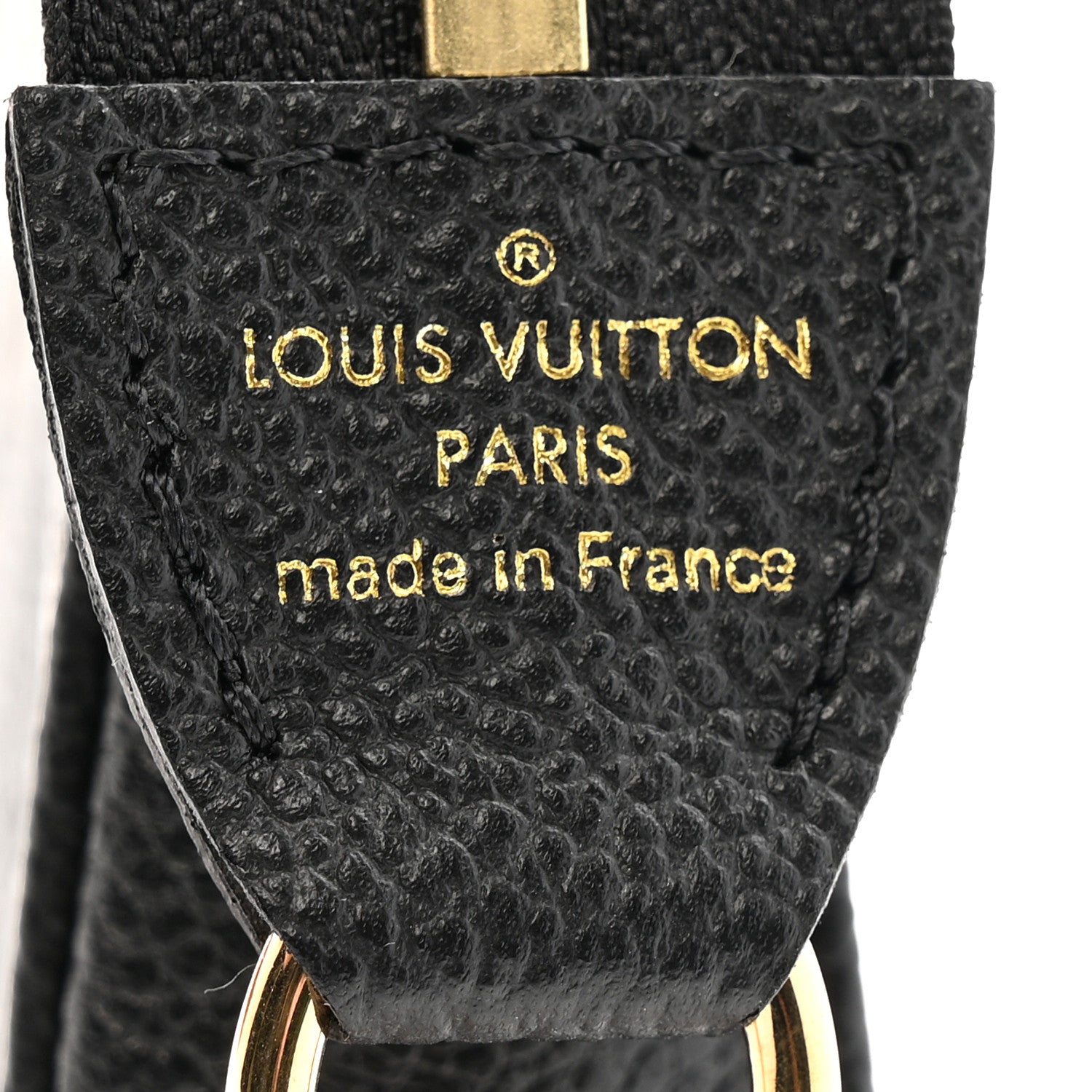 Louis Vuitton Empreinte Monogram Giant Mini Pochette Accessories Black 5 of 9