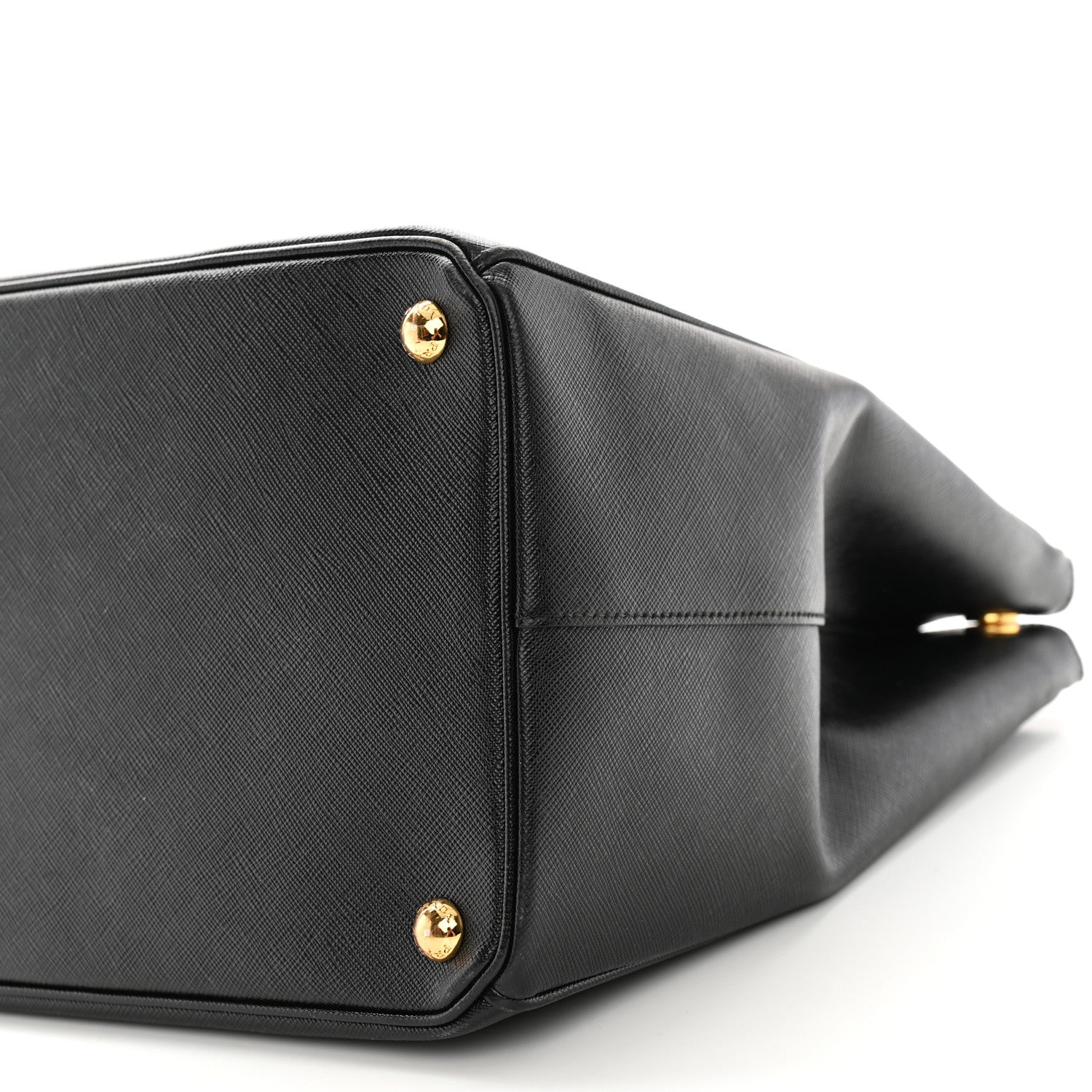 Prada Saffiano Lux Extra Large Galleria Double Zip Tote Black 12 of 13