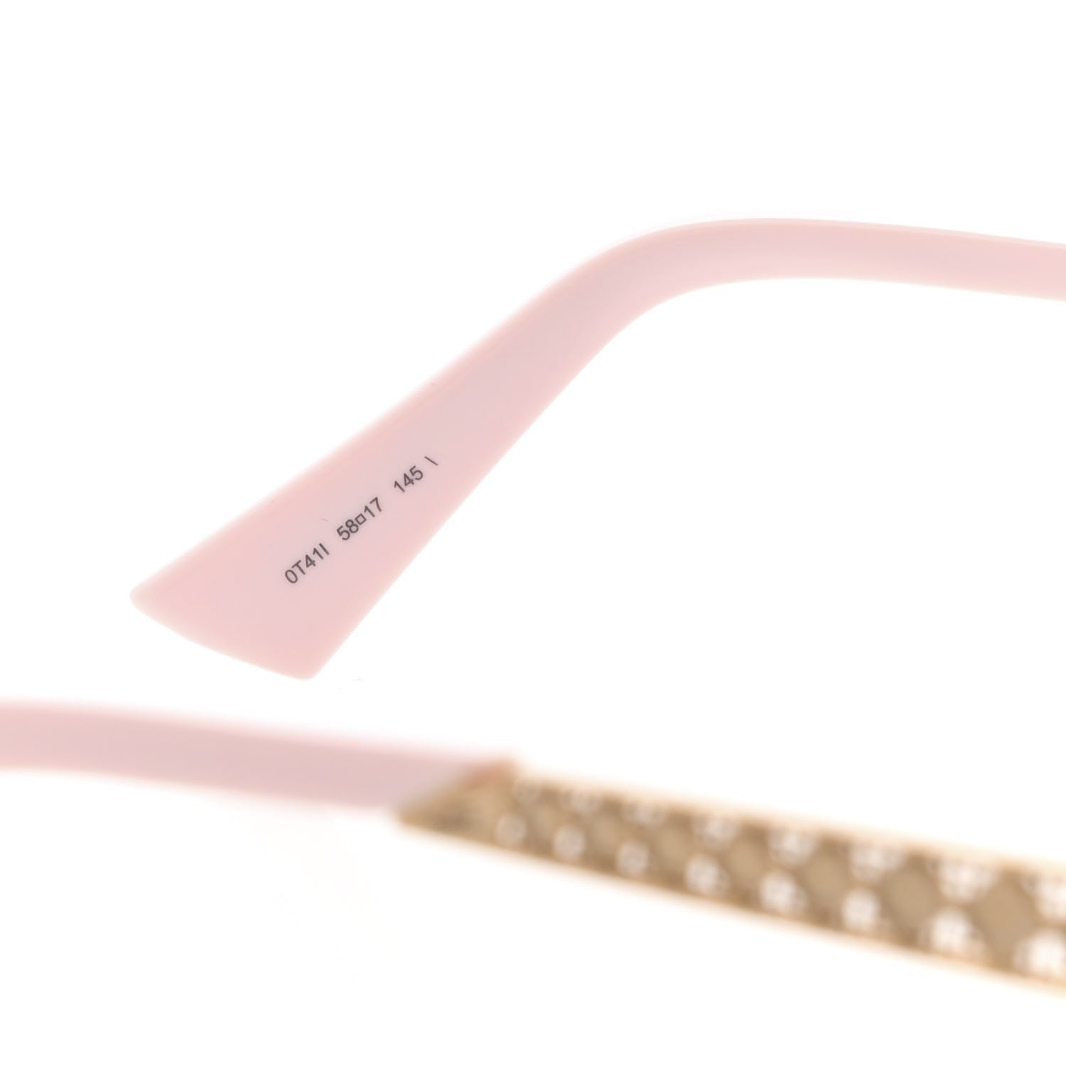 Christian Dior Acetate Diorama 8F Sunglasses Tortoise Pink Gold 5 of 9