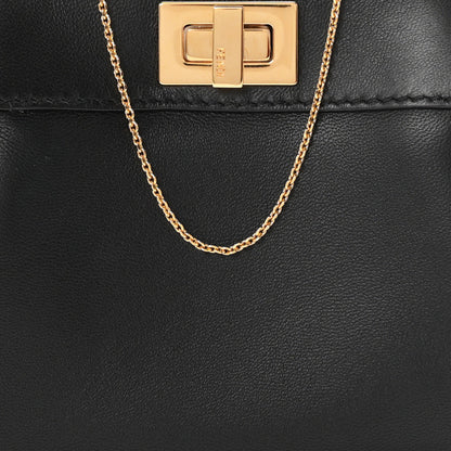 Fendi Nappa Nano Peekaboo Satchel Black 8 of 11