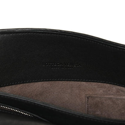 Bottega Veneta Nappa Intrecciato Fringe Flap Black 6 of 12