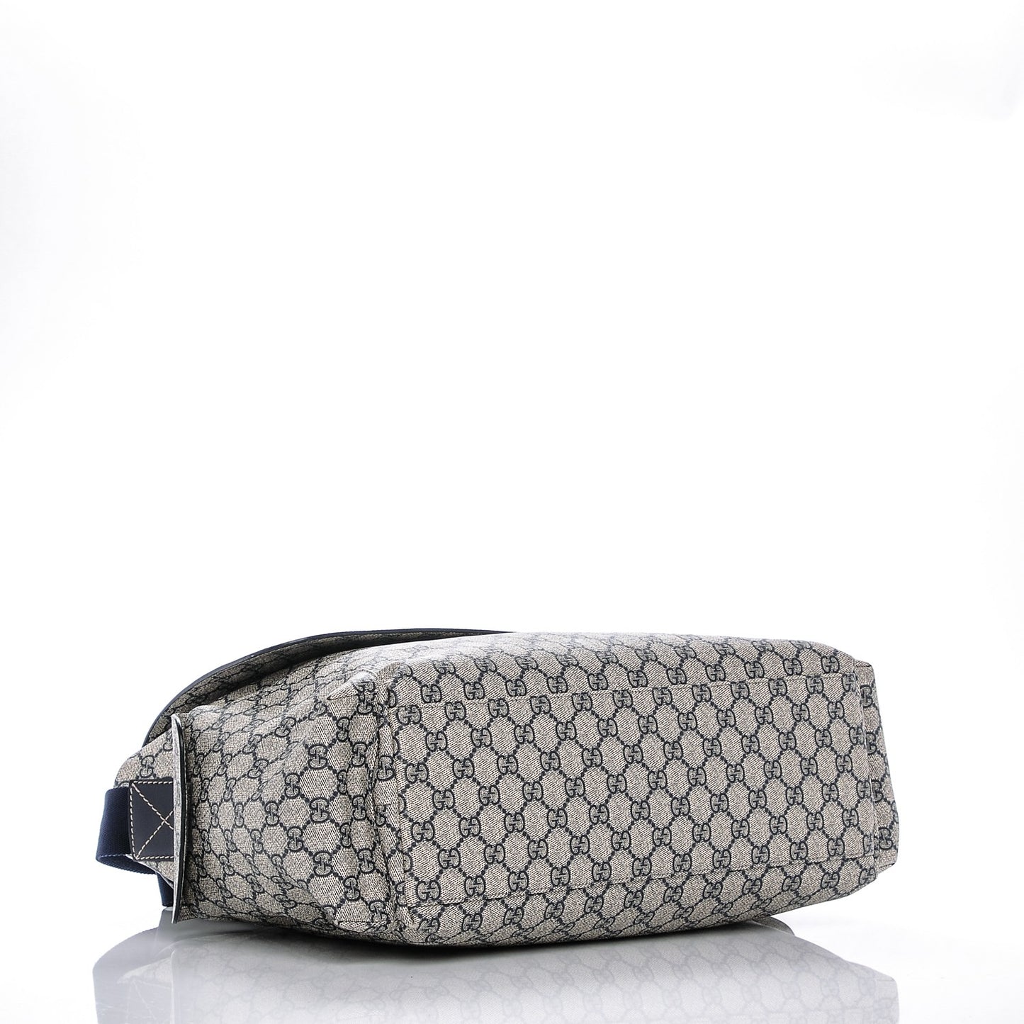 GG Plus Monogram Messenger Diaper Bag Navy