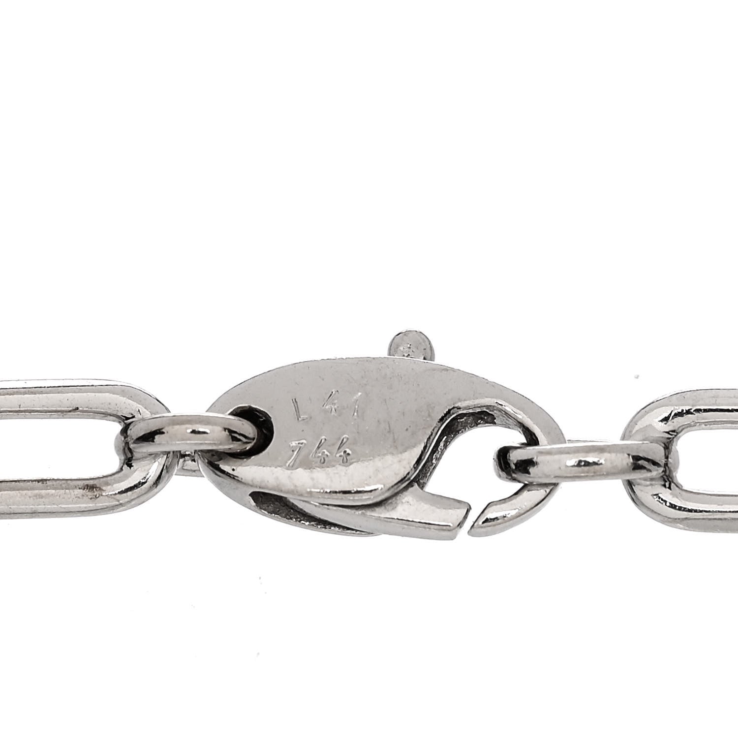 Cartier 18K White Gold Spartacus Chain Bracelet 3 of 3