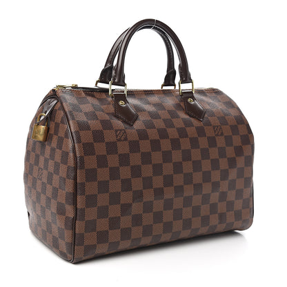 Louis Vuitton Damier Ebene Speedy 30 2 of 8