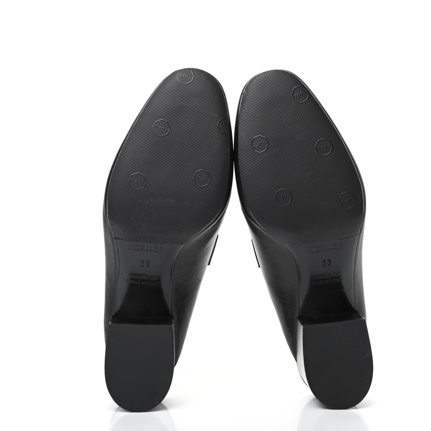Goatskin Tuileries Mules 36 Black