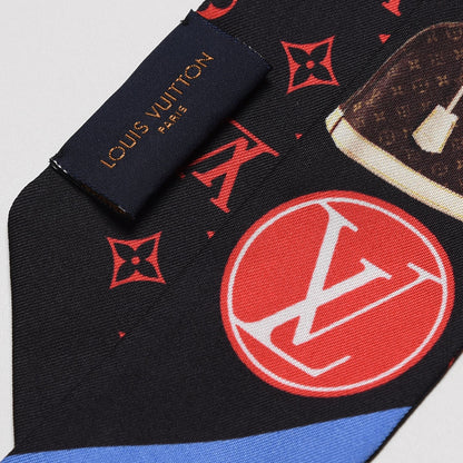 Louis Vuitton Silk Monogram Tribute To Alma BB Bandeau Black 3 of 5