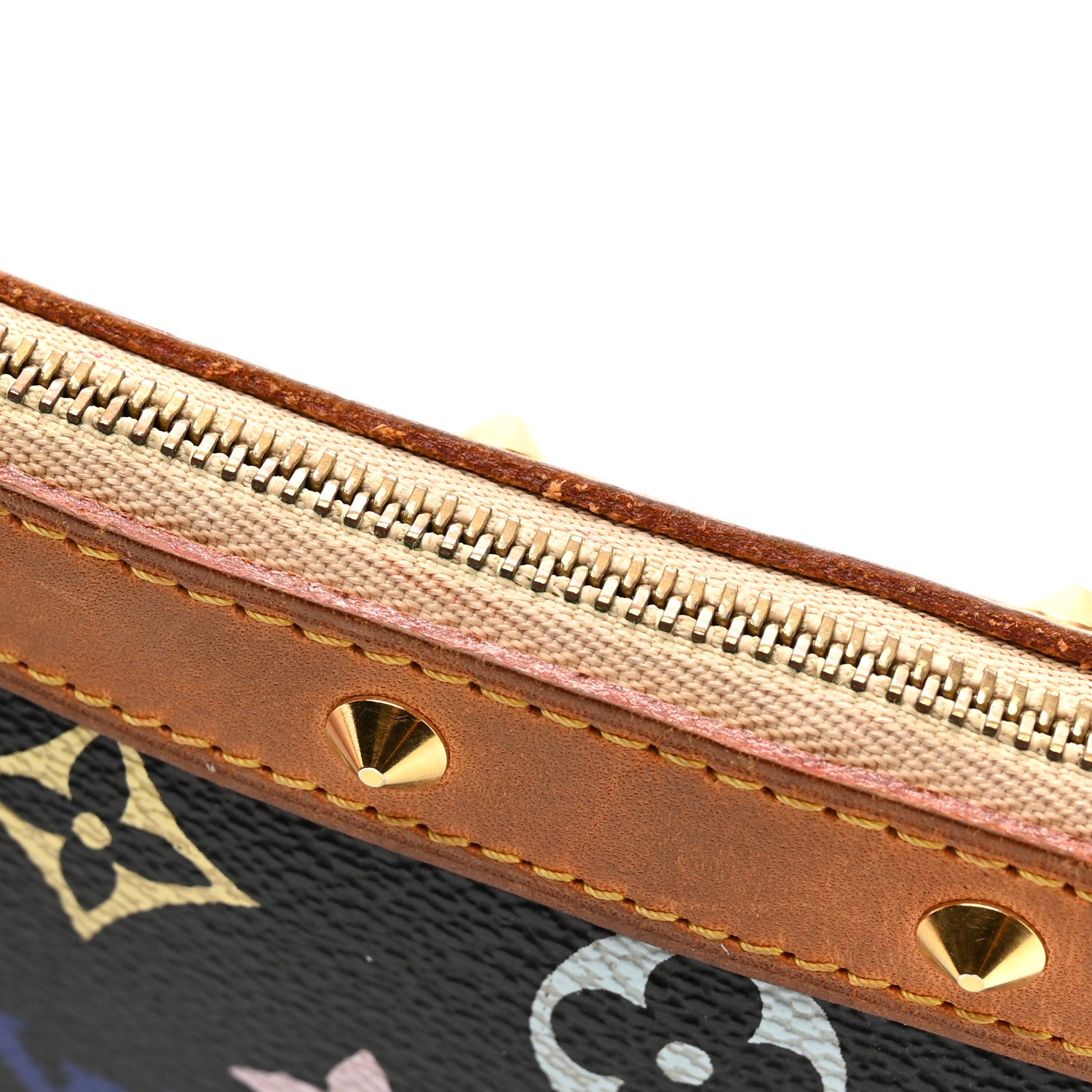 Louis Vuitton Monogram Multicolor Pochette Accessories Black 13 of 13
