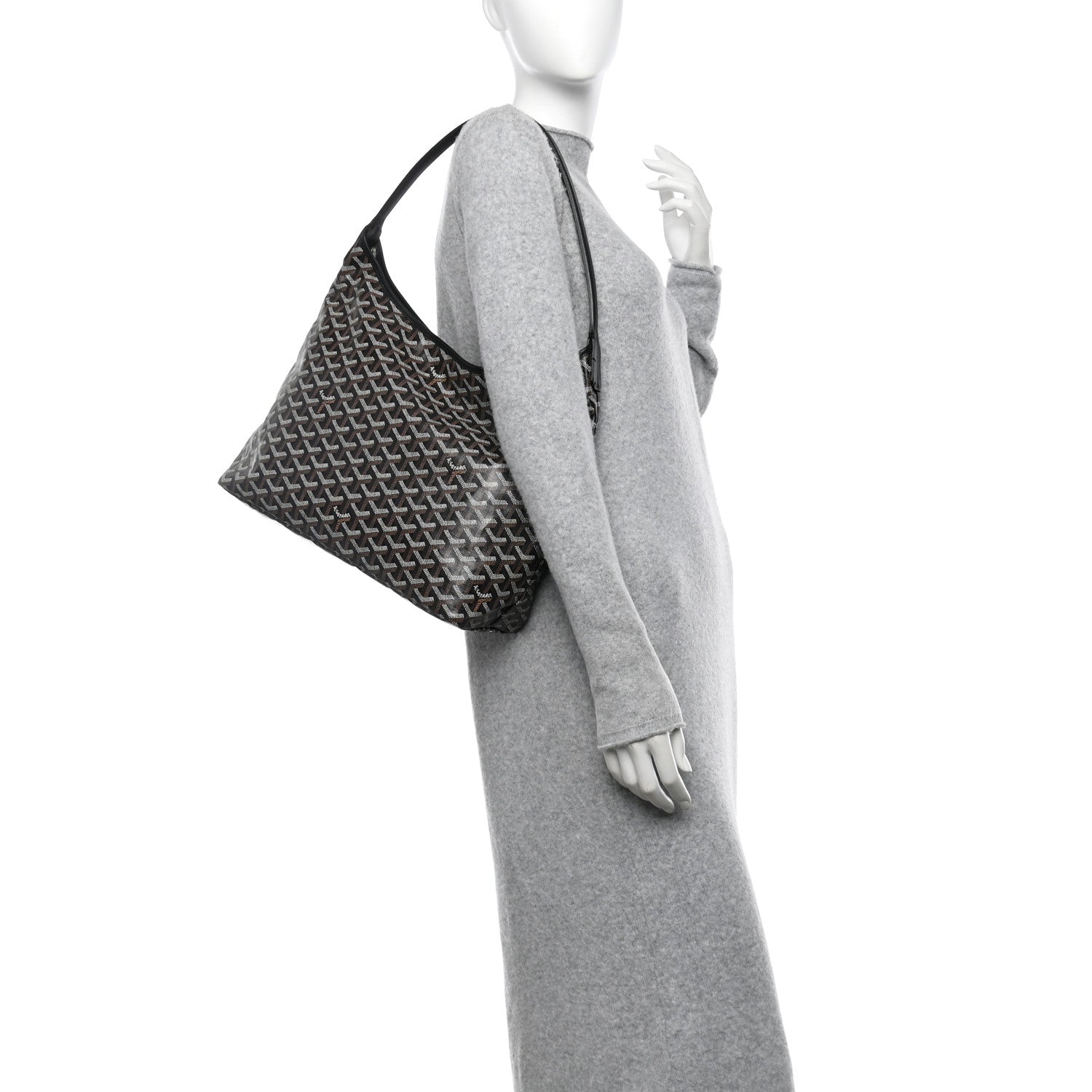 Goyard Goyardine Boheme Hobo Black 2 of 11