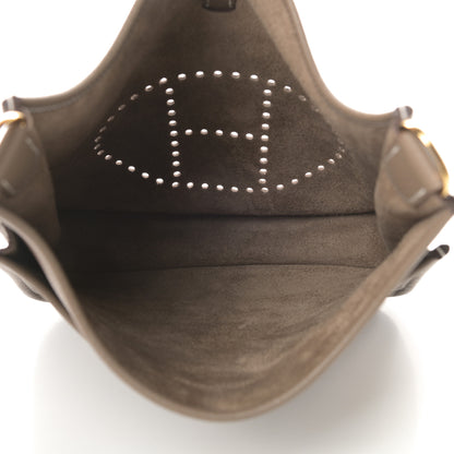 Hermes Taurillon Clemence Evelyne III PM Etoupe 5 of 11