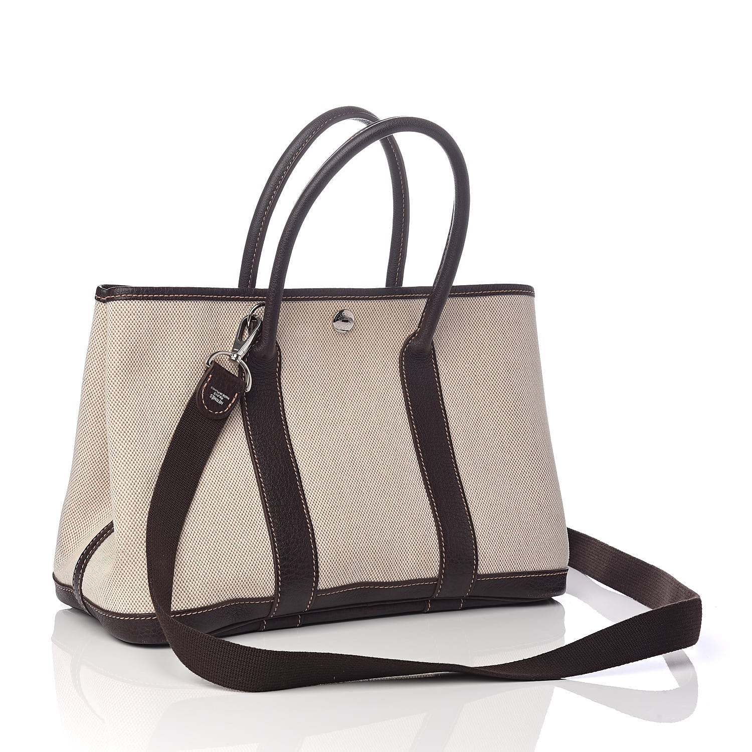 Hermes Twill D H Negonda Garden Party 30 TPM Chocolate 3 of 9