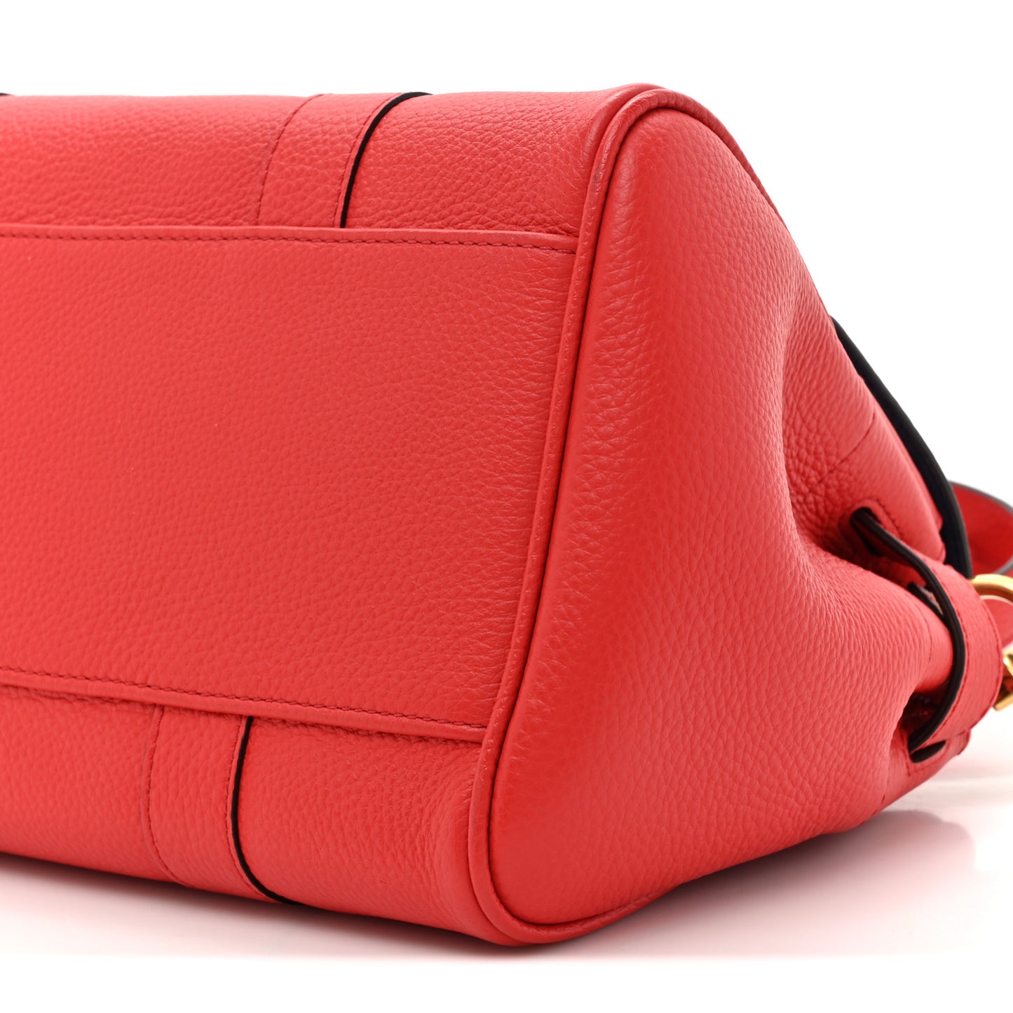 Classic Grain Small Bayswater Satchel Scarlet Red