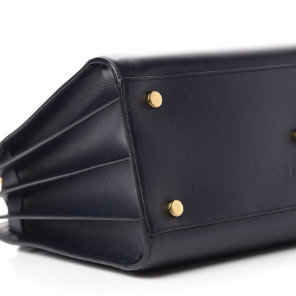 Saint Laurent Calfskin Small Sac De Jour Navy 6 of 10
