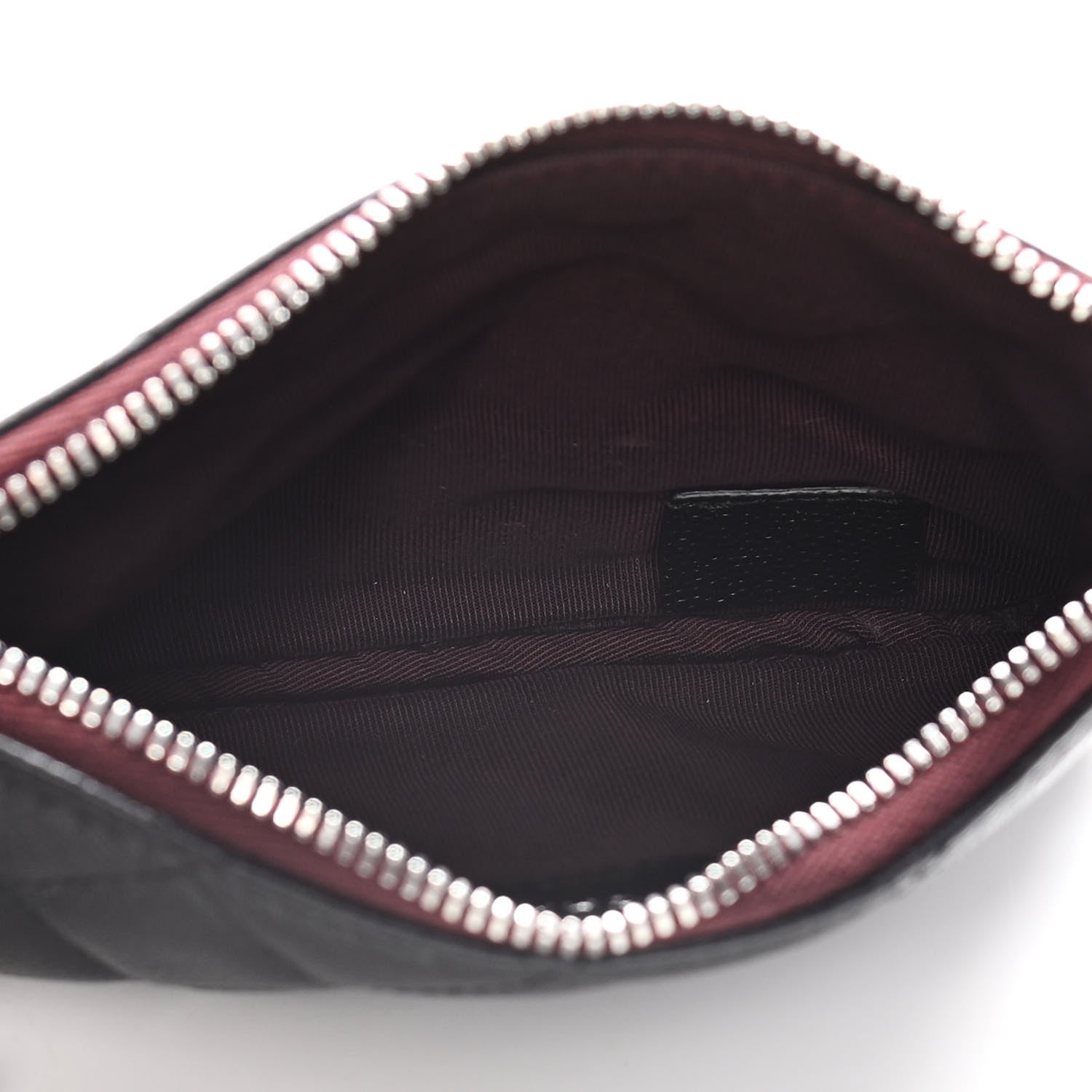 Chanel Caviar Quilted Small Cosmetic Case Black 5 of 9