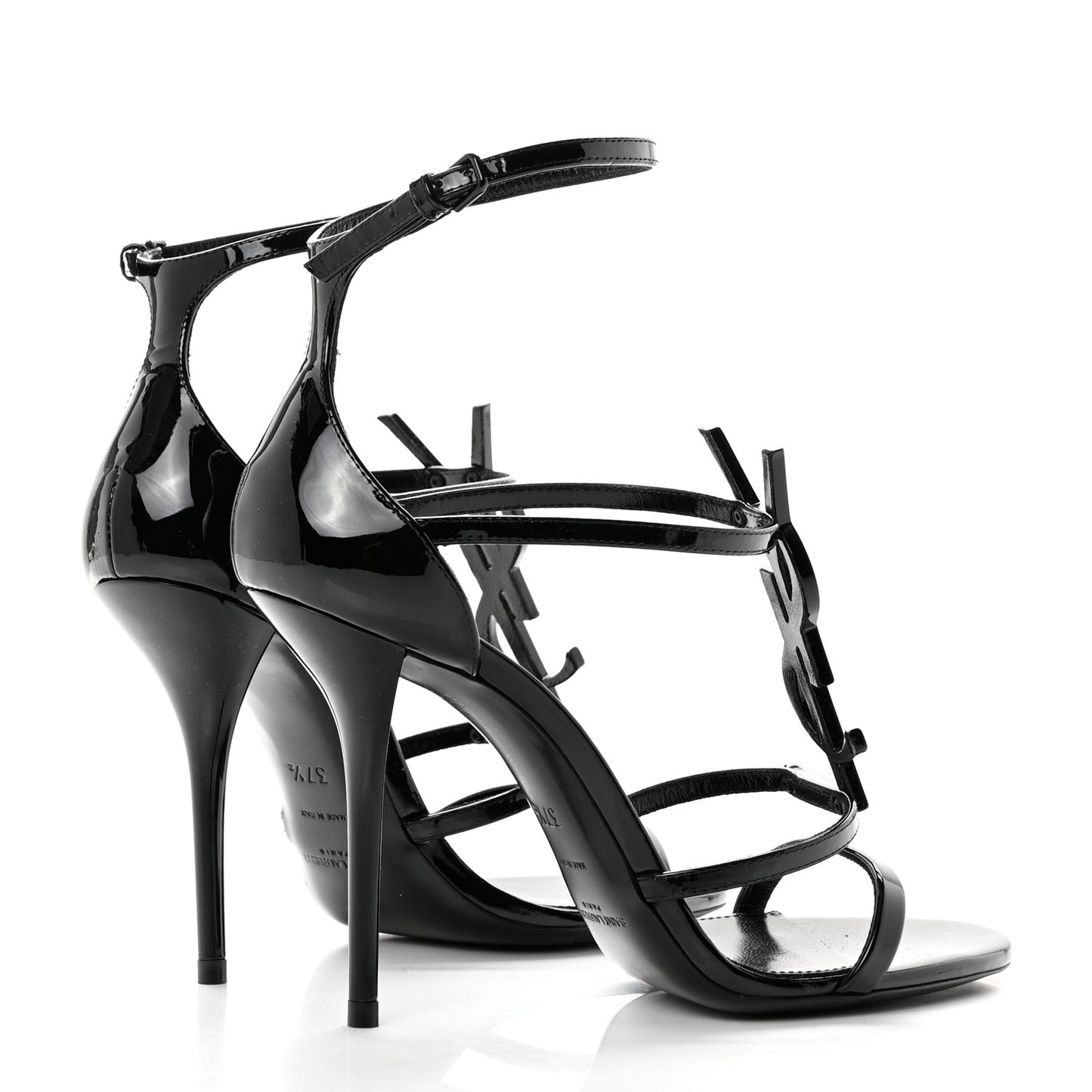 Patent Cassandra 100 Sandals 37.5 Black