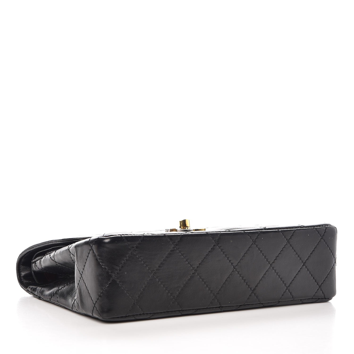 Chanel Lambskin Quilted Small Double Flap Black 5 of 9