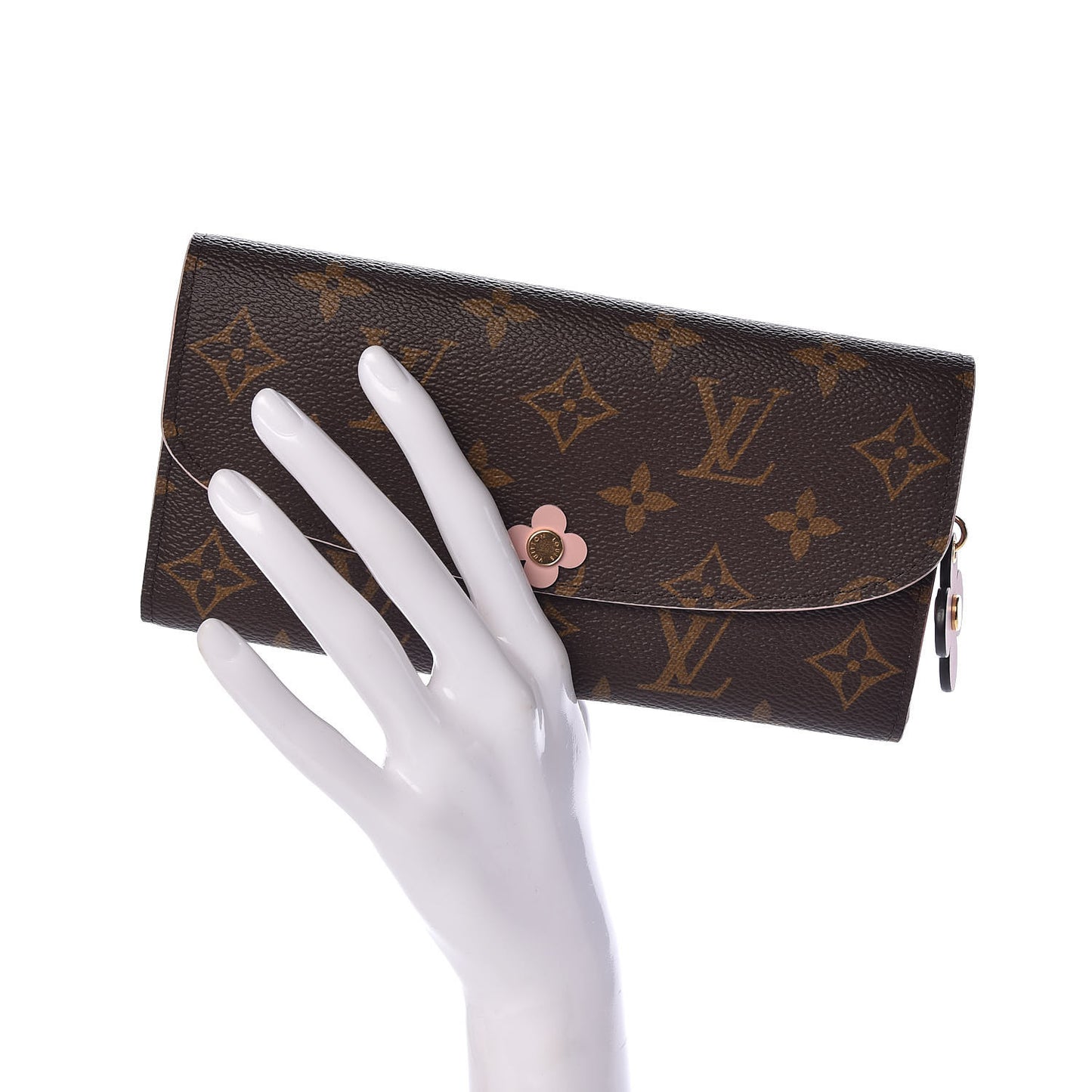 Monogram Bloom Flower Emilie Wallet