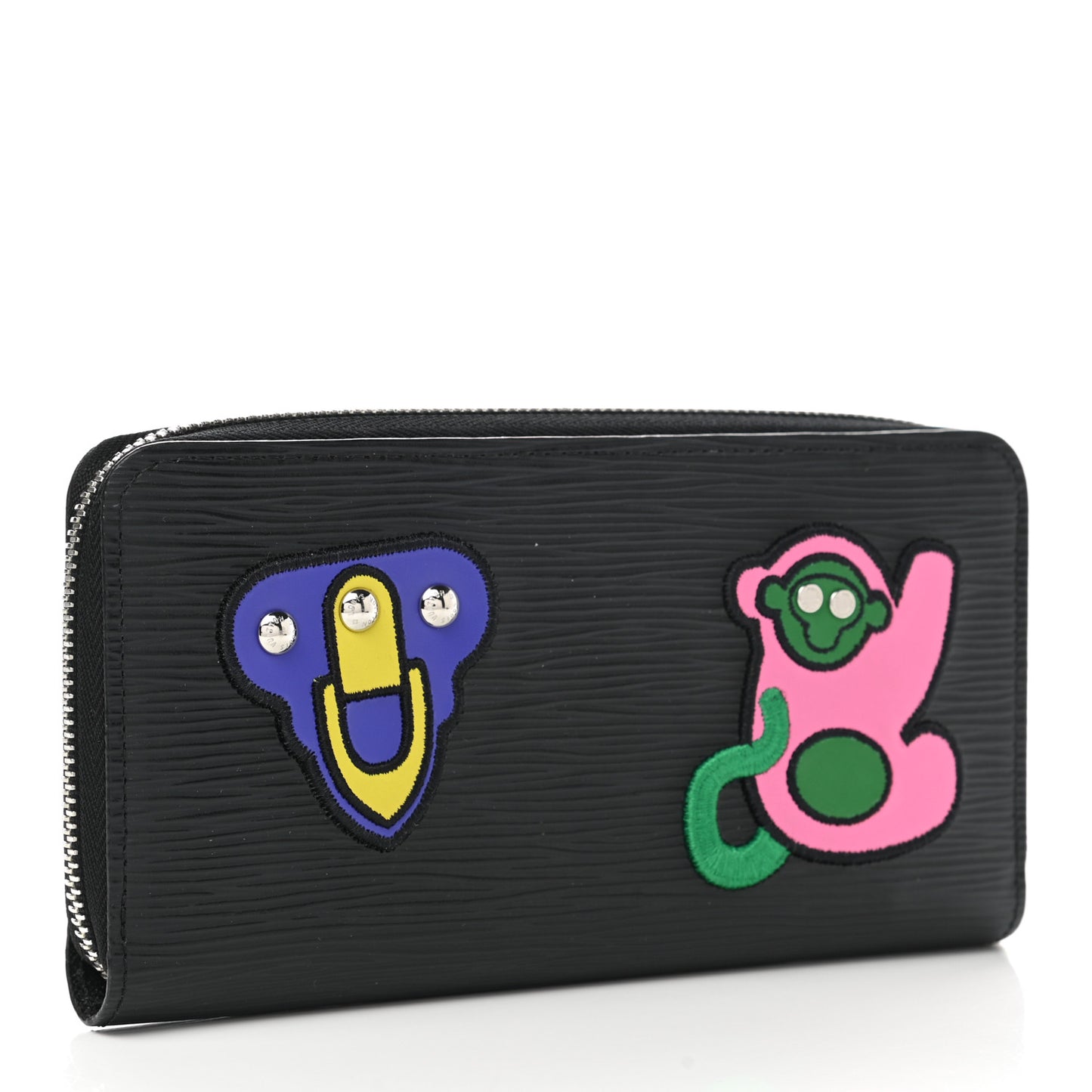 Epi LV Stories Zippy Wallet Black